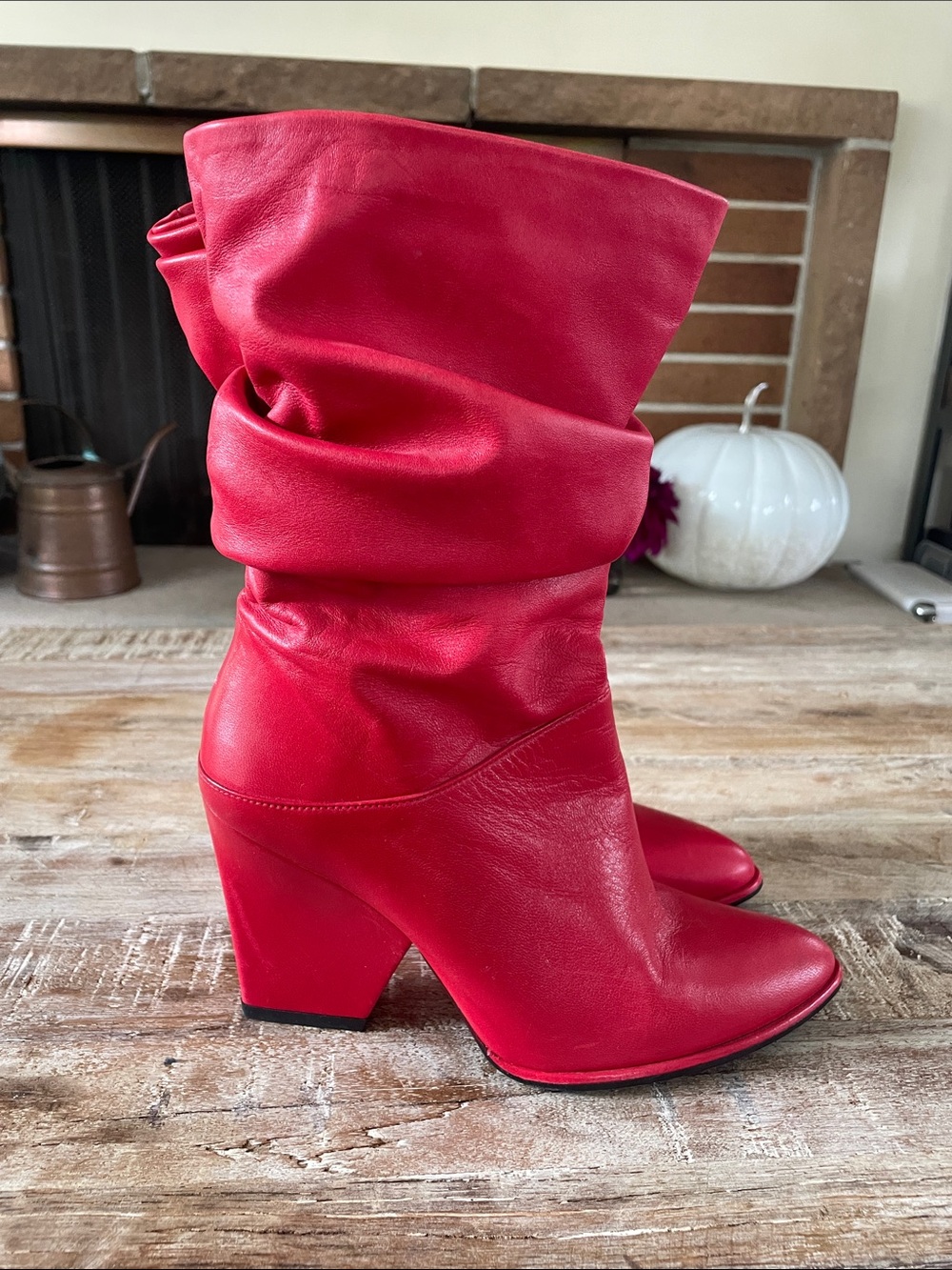 Stuart Weitzman The Smashing ankle Slouch Leather Boot